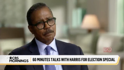 Bill Whitaker interviews Kamala Harris on 60 Minutes